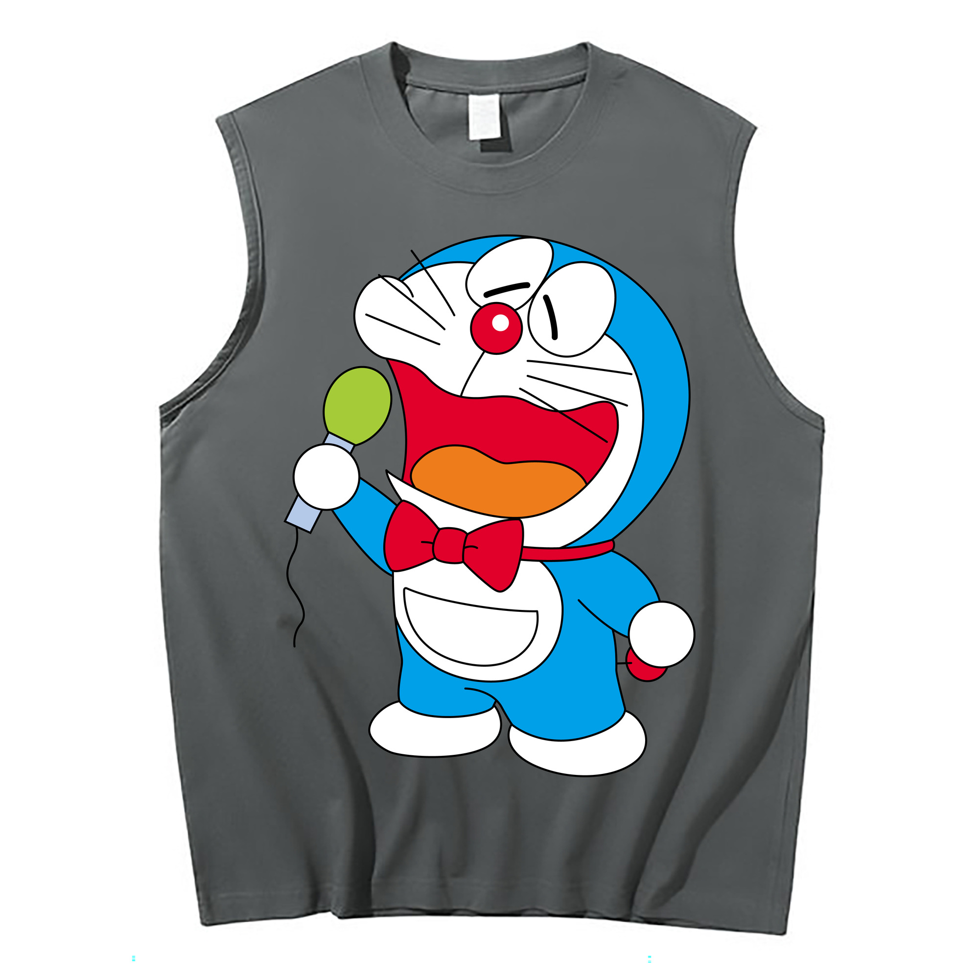 （画像用） ドラえもん Doraemon コットン100％タンクトップ（フロントプリント）